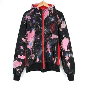 Hayabusa Custom Paint Bleach Tie Dye Falcon Hoodie
